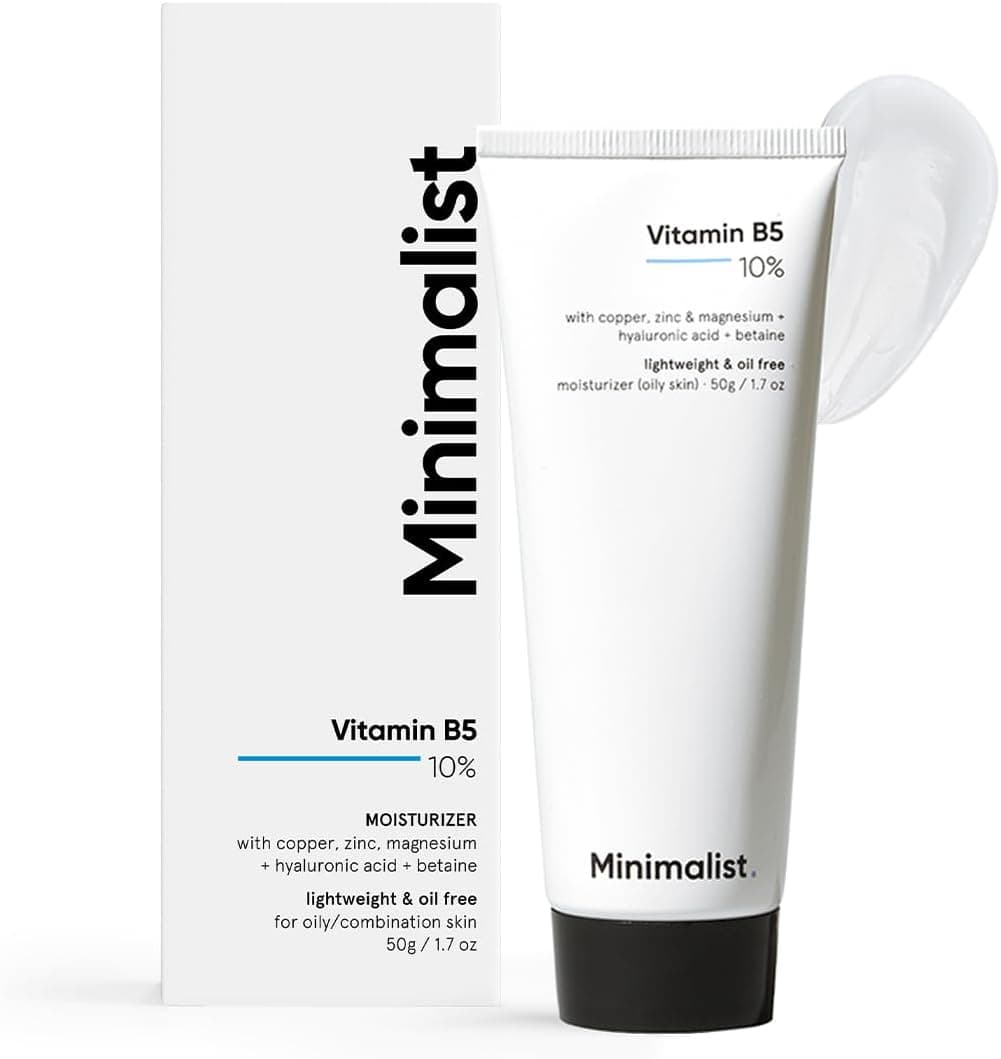 Minimalist Minimalist безмасляный увлажняющий крем с витамином B5 10%, 50 г, для жирной и комбинированной кожи Кремы и увлажняющие средства - Изображение 1
